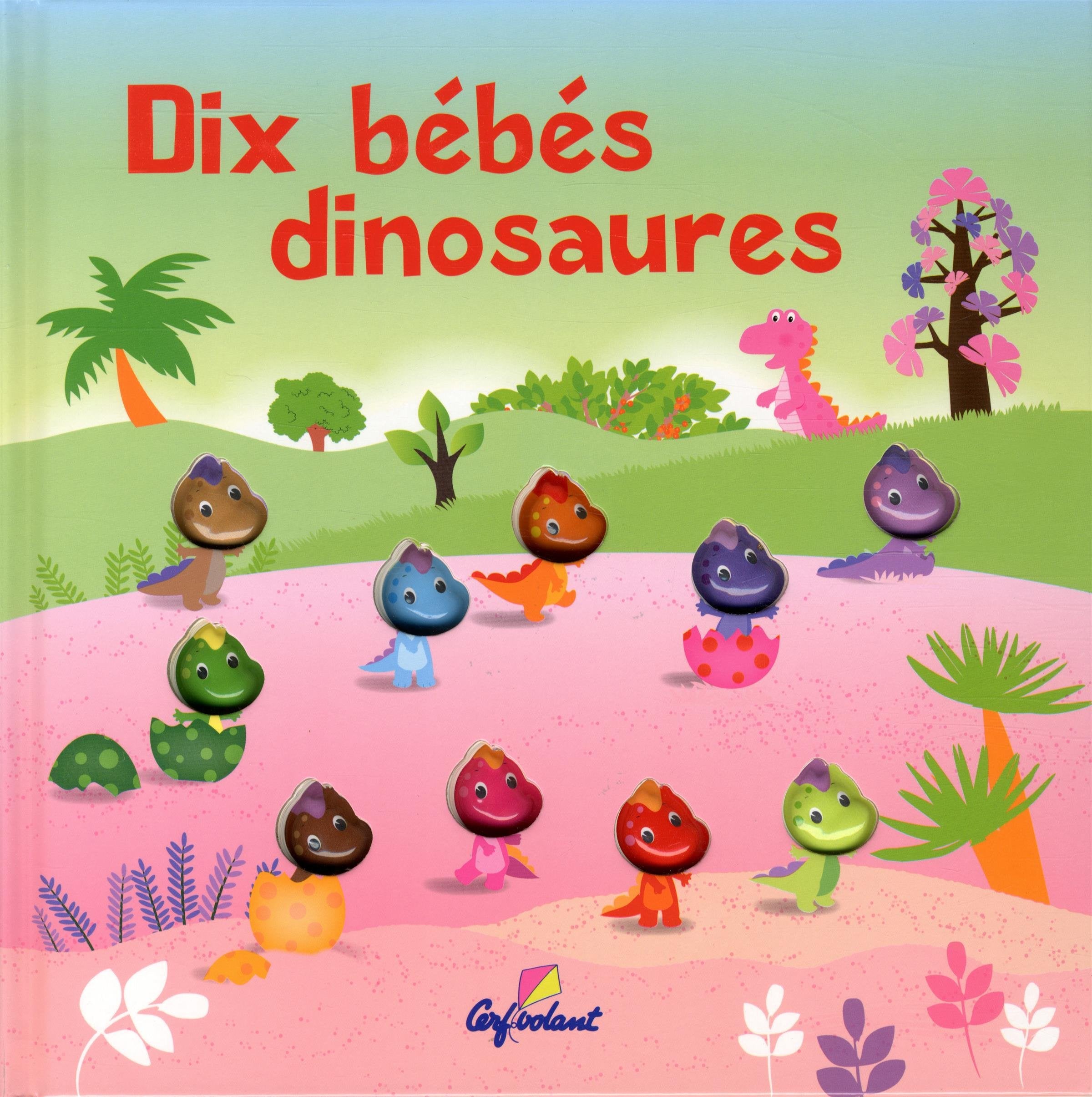 Dix bébés dinosaures Books