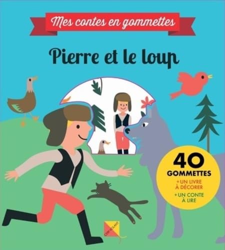 Mes contes en gommettes - Pierre et le loup Books