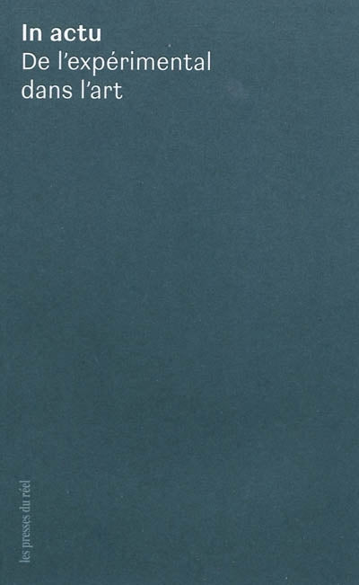 Product Image: In actu : de l'expérimental dans l'art