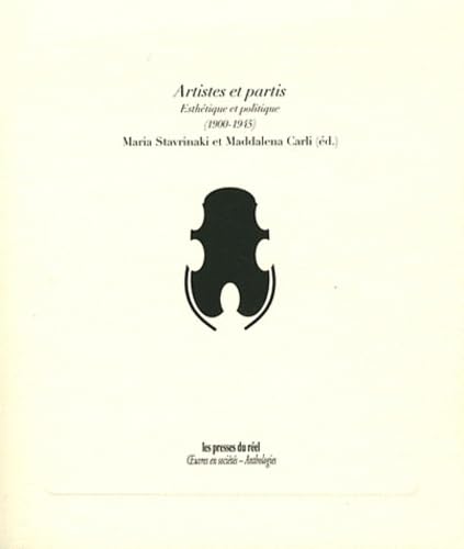 Artistes et partis: Esthétique et politique (1900-1945) book