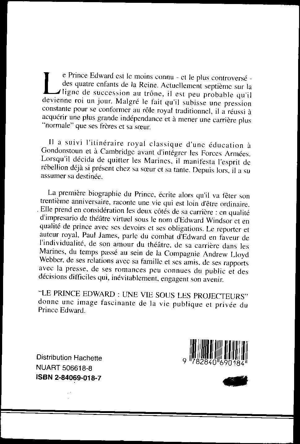 Le prince Edward: Une vie sous les projecteurs book