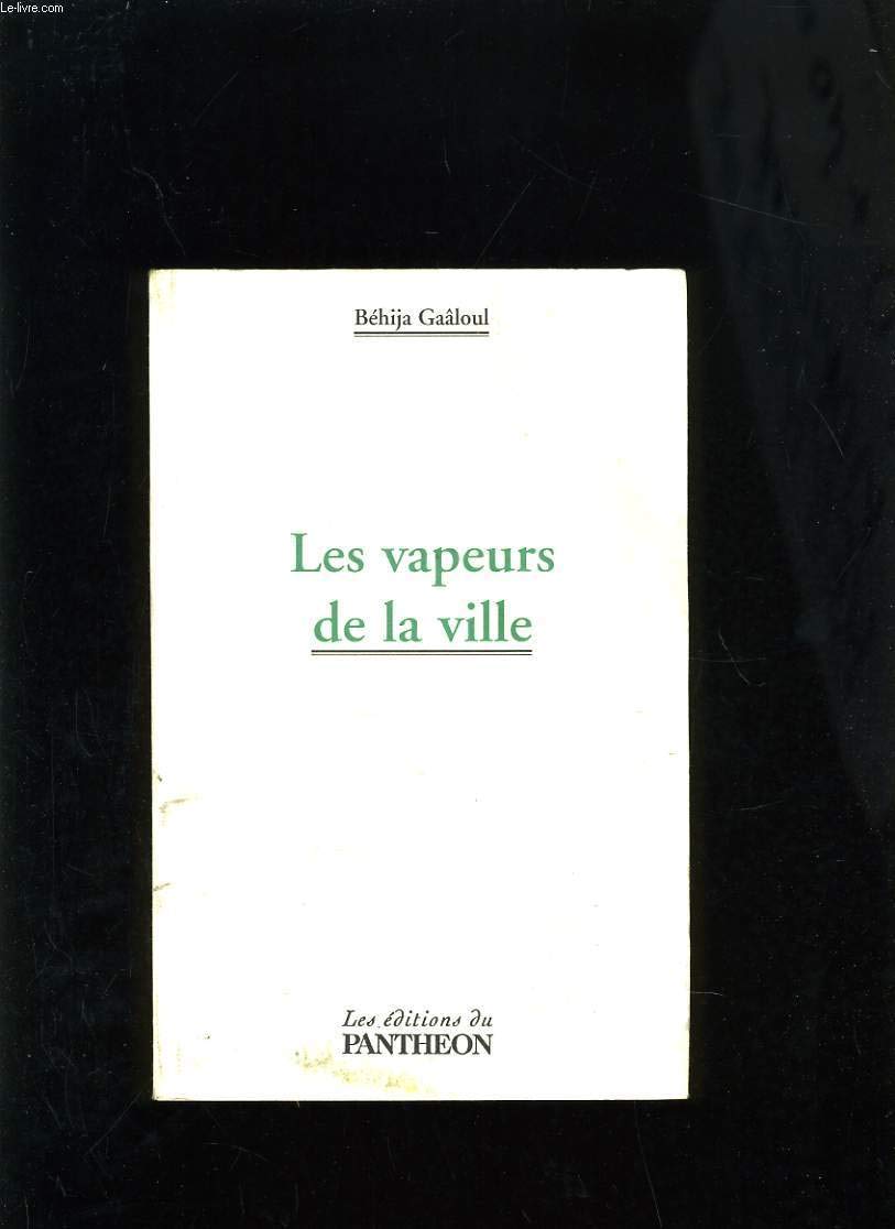 Les vapeurs de la ville Books
