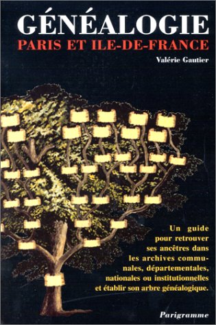 Généalogie : Paris et Ile-de-France Books