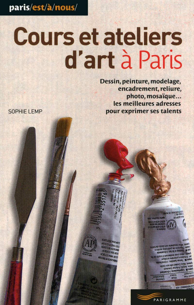 Cours et ateliers d'art à Paris Books