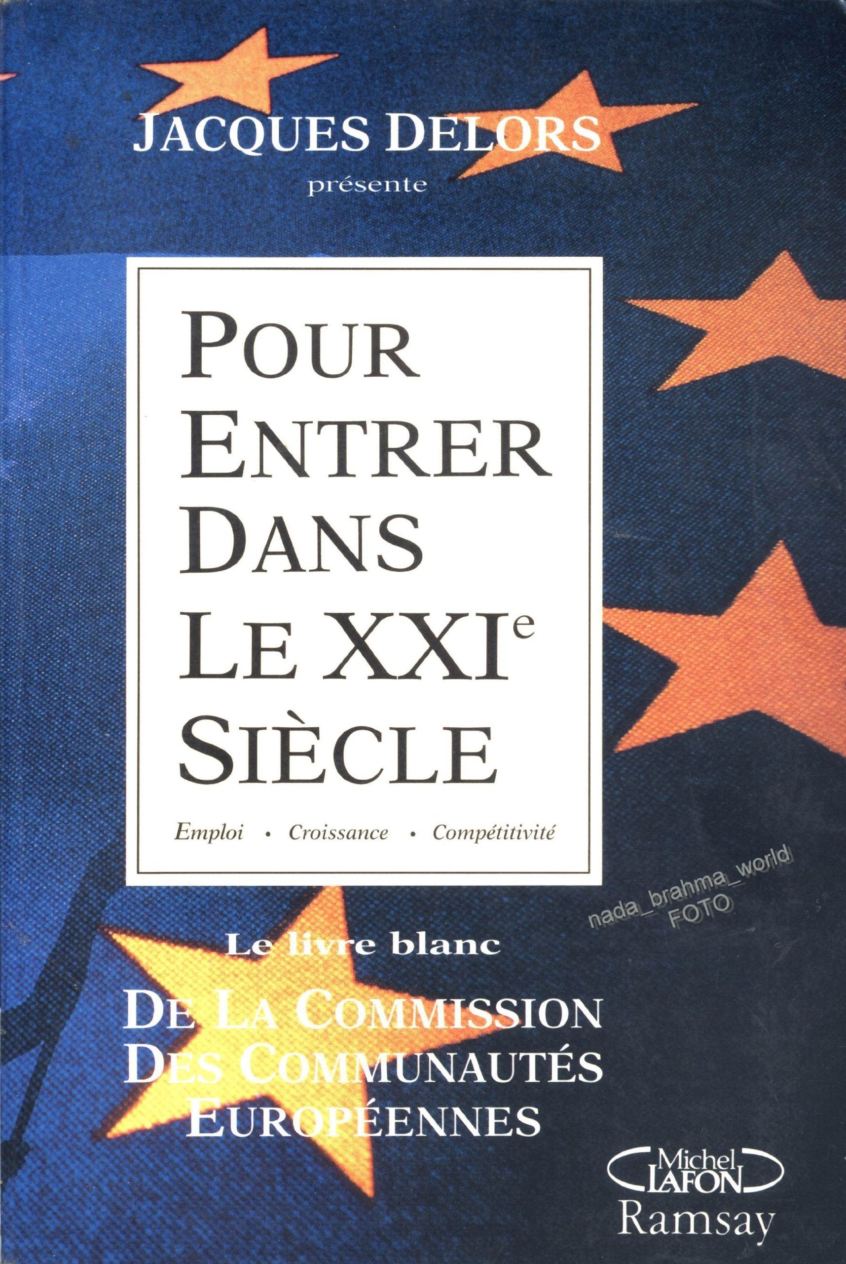 Pour entrer dans le XXIe siècle: Emploi, croissance, compétitivité, le livre blanc Books