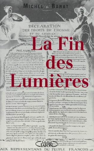 La fin des Lumières Books