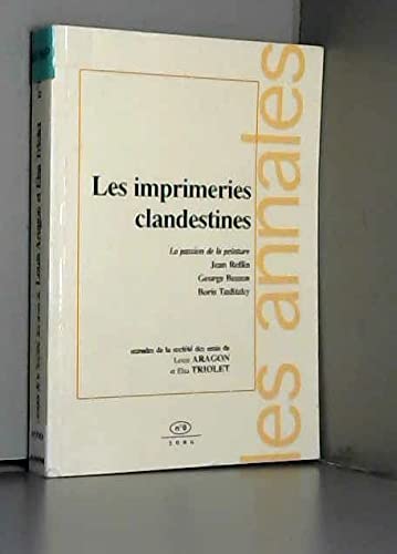 Les Annales N 8 les Imprimeries Clandestines Resistance Lutte Seconde Guerre Mondiale Aragon Triole book