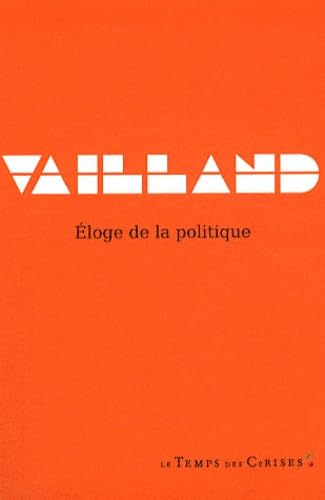 Eloge de la politique book