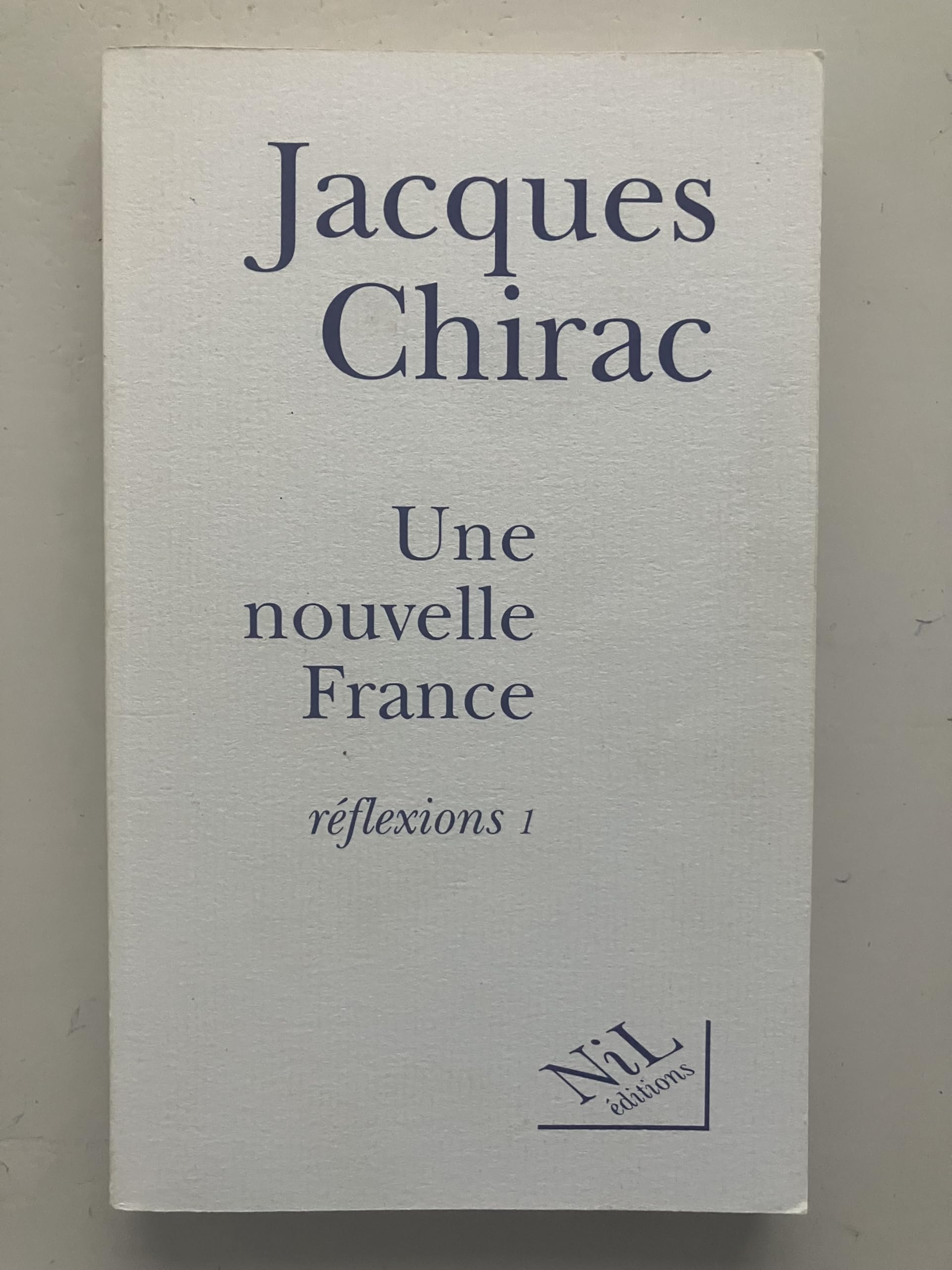 Une Nouvelle France: Tome 1, Réflexions Essays & Short Stories