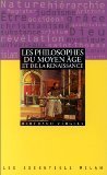 Les philosophes du Moyen âge et de la Renaissance Books