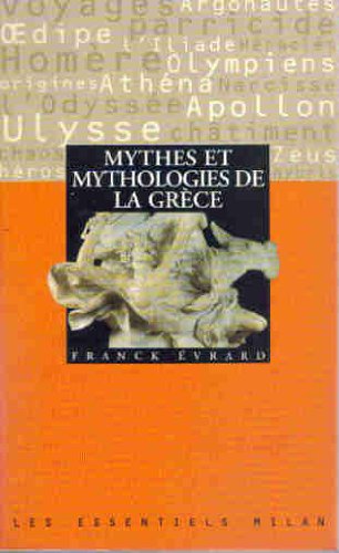 Mythes et mythologies de la Grèce Books