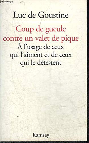 Coup de gueule contre un valet de pique : Philippe de Villiers Books