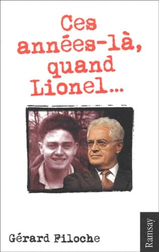 Ces années-là, avec Lionel book