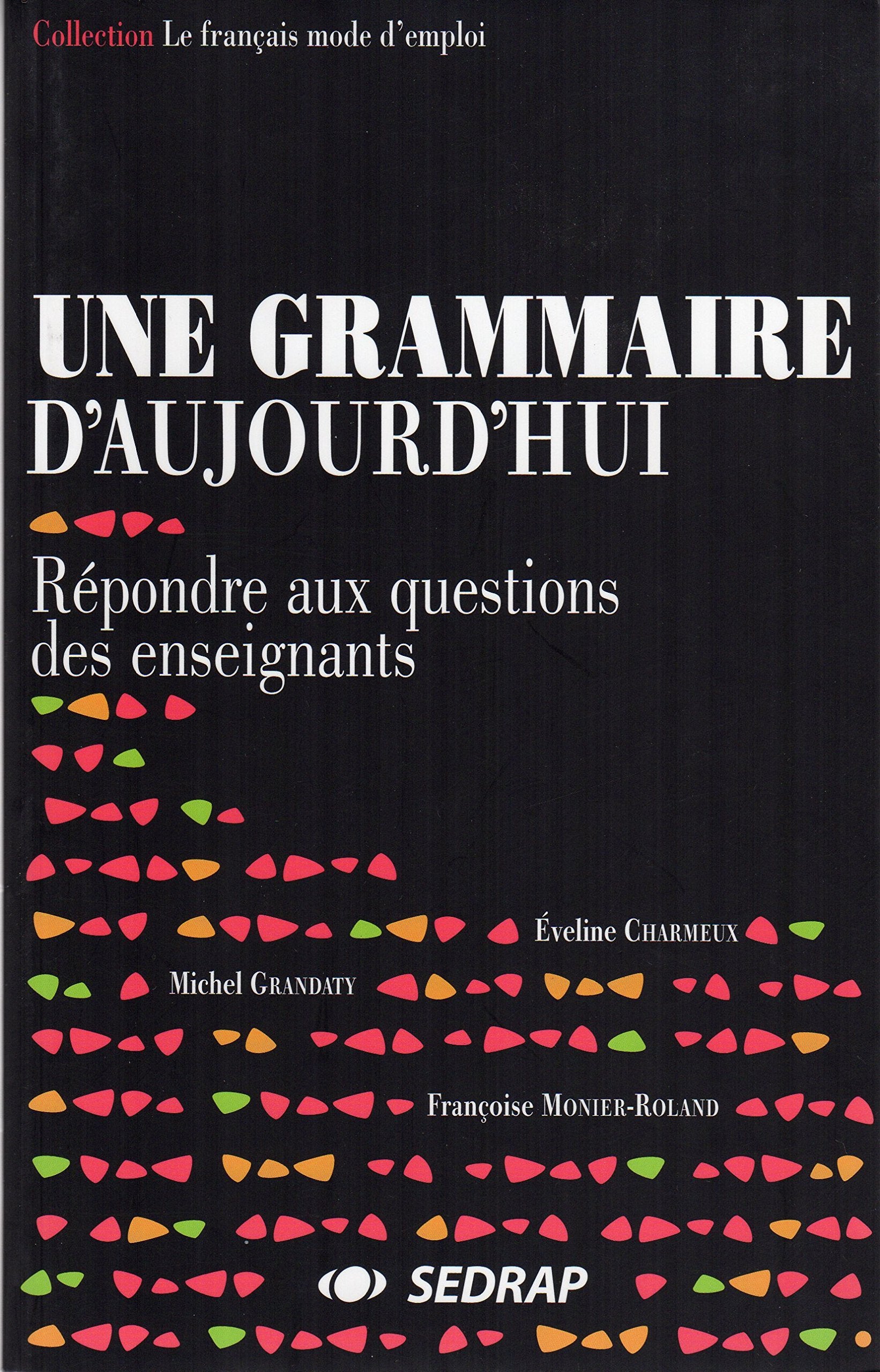 Une grammaire d'aujourd'hui: Répondre aux questions des enseignants Books
