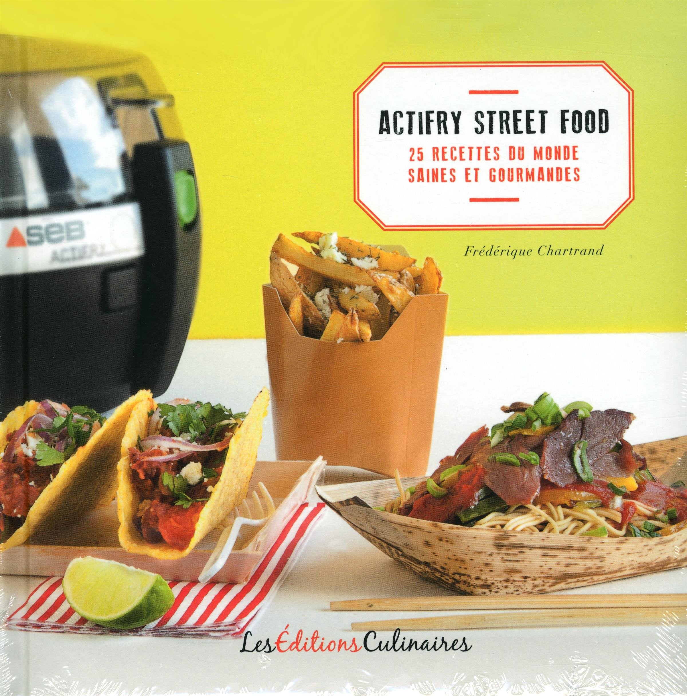 Actifry street food du monde book