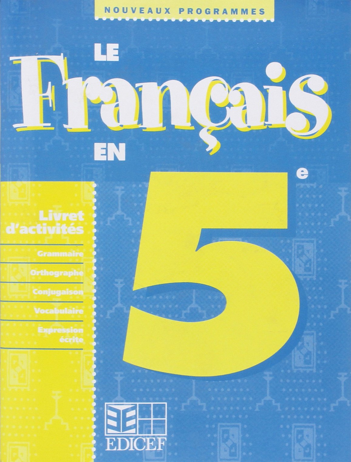 Le Français en 5e / Livret d'activités book