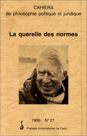La Querelle des normes Books