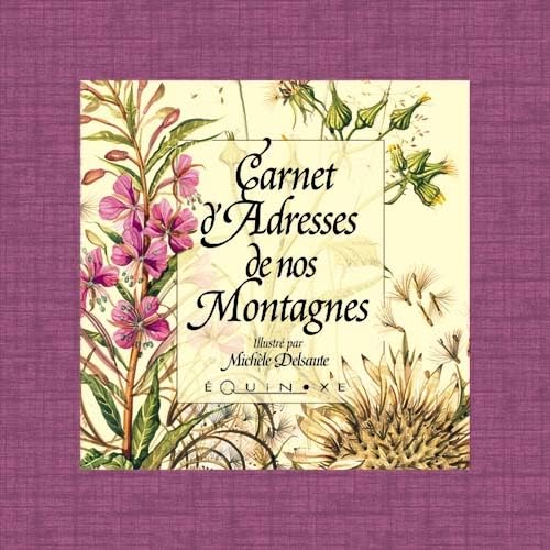 MINI CARNET D ADRESSES DE NOS MONTAGNES CARDINAL Leisure, Home & Garden