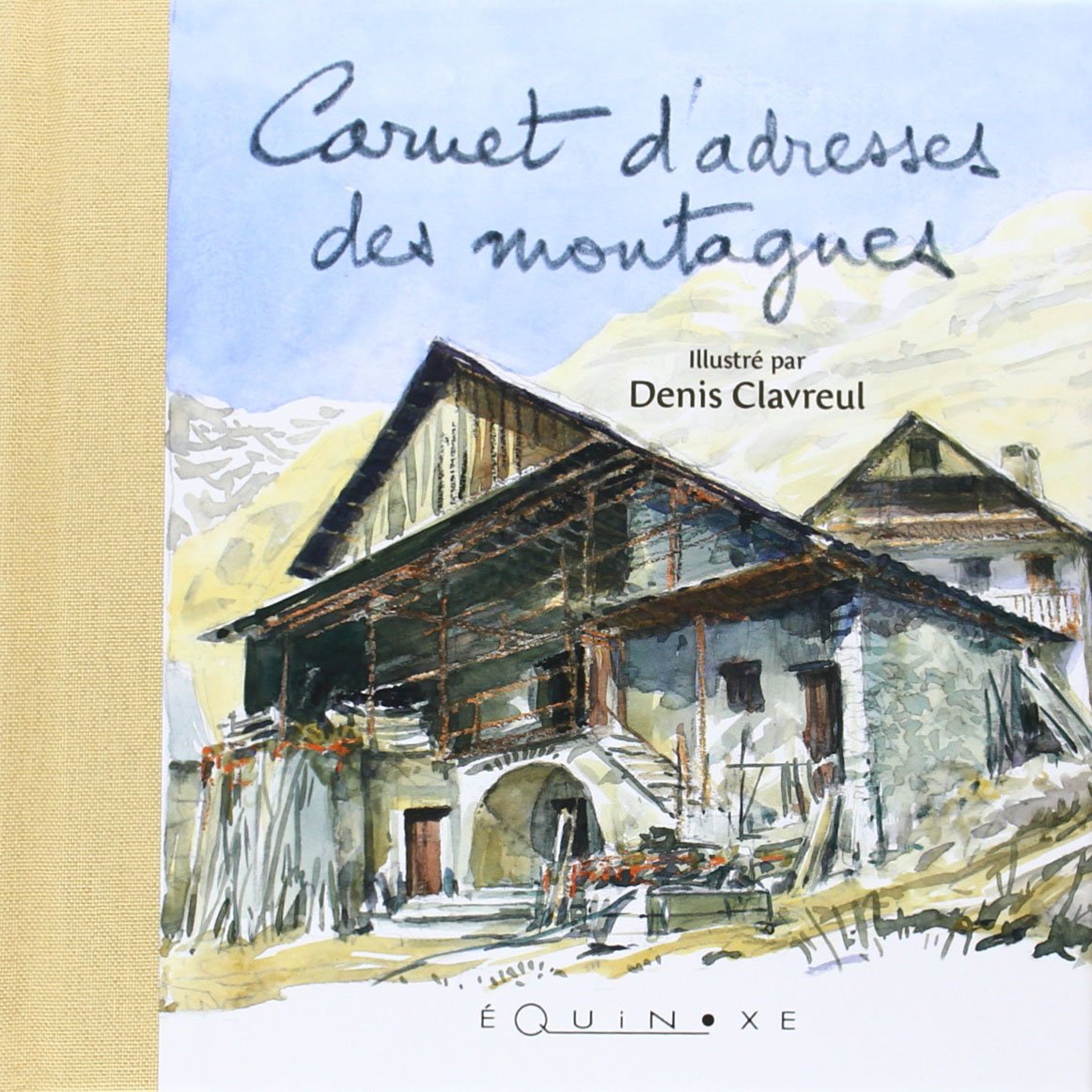 Carnet d'adresses des montagnes book