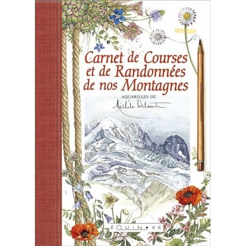 CARNET DE COURSES ET DE RANDONNEES DE NOS MONTAGNES Leisure, Home & Garden