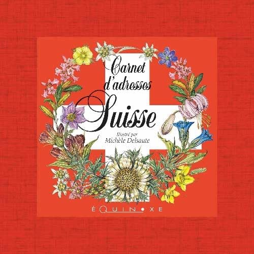 Mini carnet d adresses suisse delsaute croix suisse book