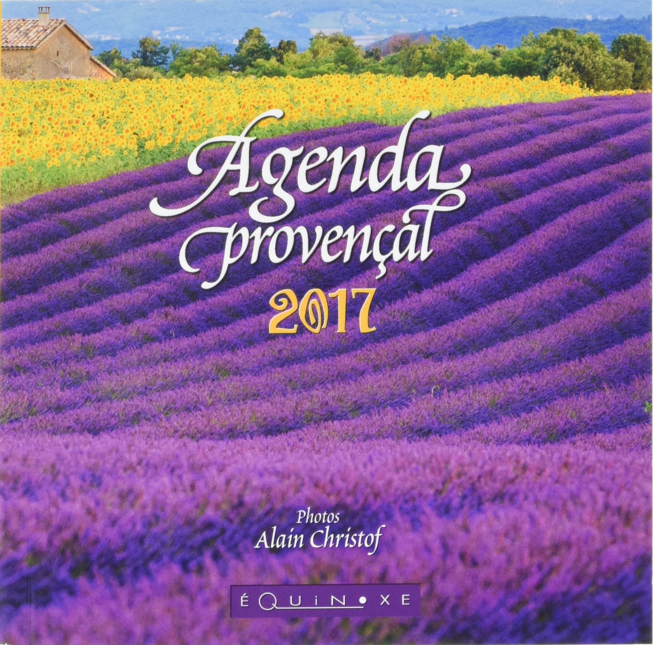 AGENDA PROVENCAL 2017 MINI FORMAT LAVANDE book