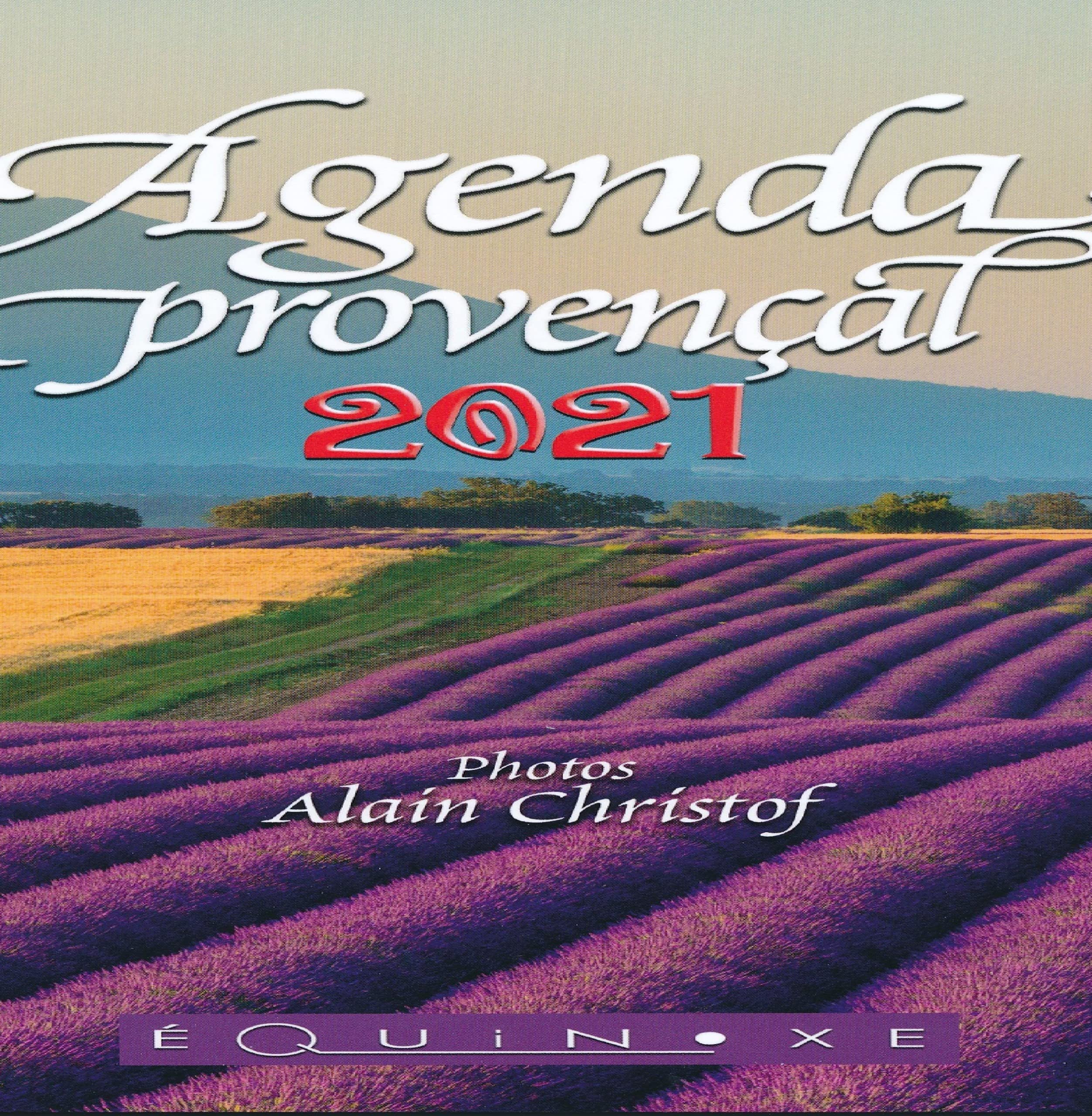 Agenda provencal 2021 grand format ane book