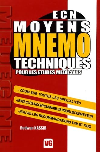 Moyens mnémotechniques utiles pour les études médicales book