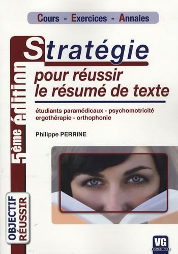 Stratégie pour réussir le résumé de texte book