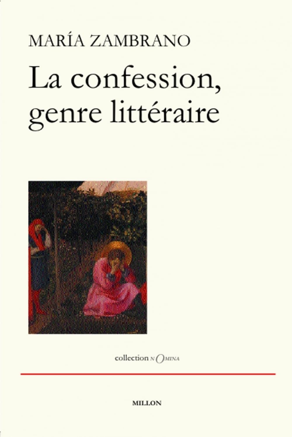 LA CONFESSION, GENRE LITTERAIRE Essays & Short Stories