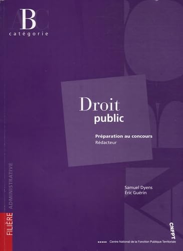 Droit public: Préparation au concours Rédacteur Catégorie B book