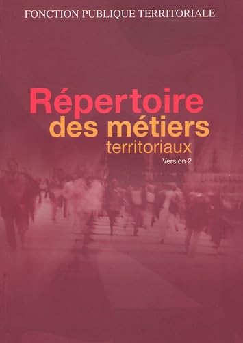 Product Image: Répertoire des métiers territoriaux