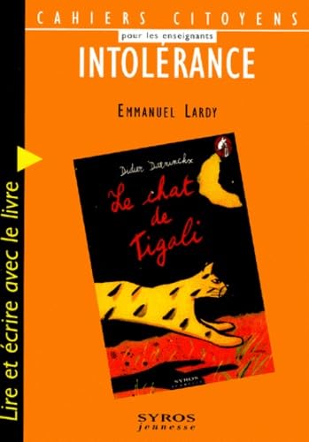 Intolérance : lire et écrire avec le livre Le chat de Tigali book