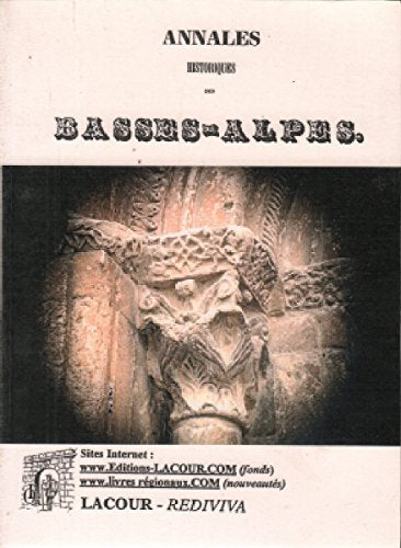Annales historiques des Basses-Alpes: Tome 8 Books