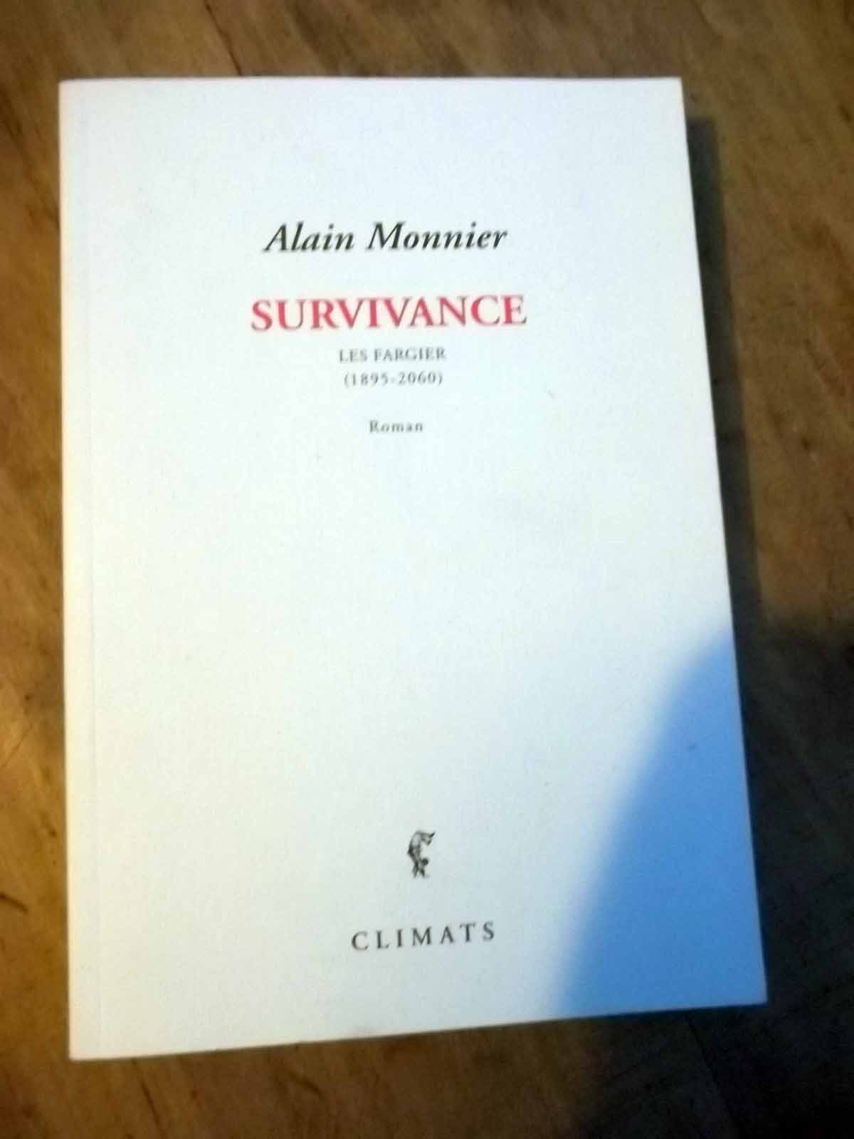 Survivance, les Fargier (1895-2060) book