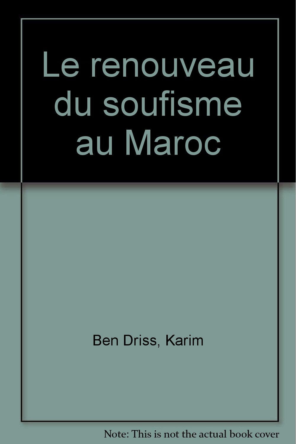 Le renouveau du soufisme au Maroc - sidi Hamza al-Qâdiri Boudchich Religion & Esotericism