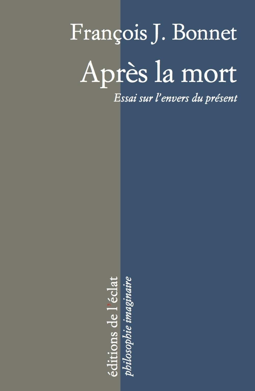 APRES LA MORT - ESSAI SUR L'ENVERS DU PRESENT: Essai sur l'envers du présent Philosophy