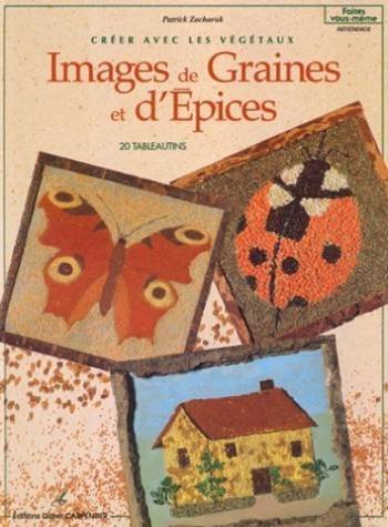 Images de graines et d'épices: Créer avec les végétaux, 20 tableautins Books