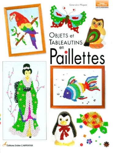 OBJETS ET TABLEAUTINS EN PAILLETTES Books