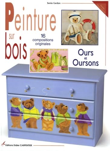 Peinture sur bois: Ours et oursons book