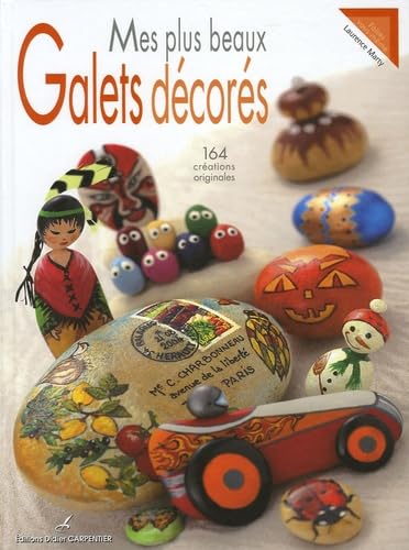 Mes plus beaux galets décorés: 164 créations originales book