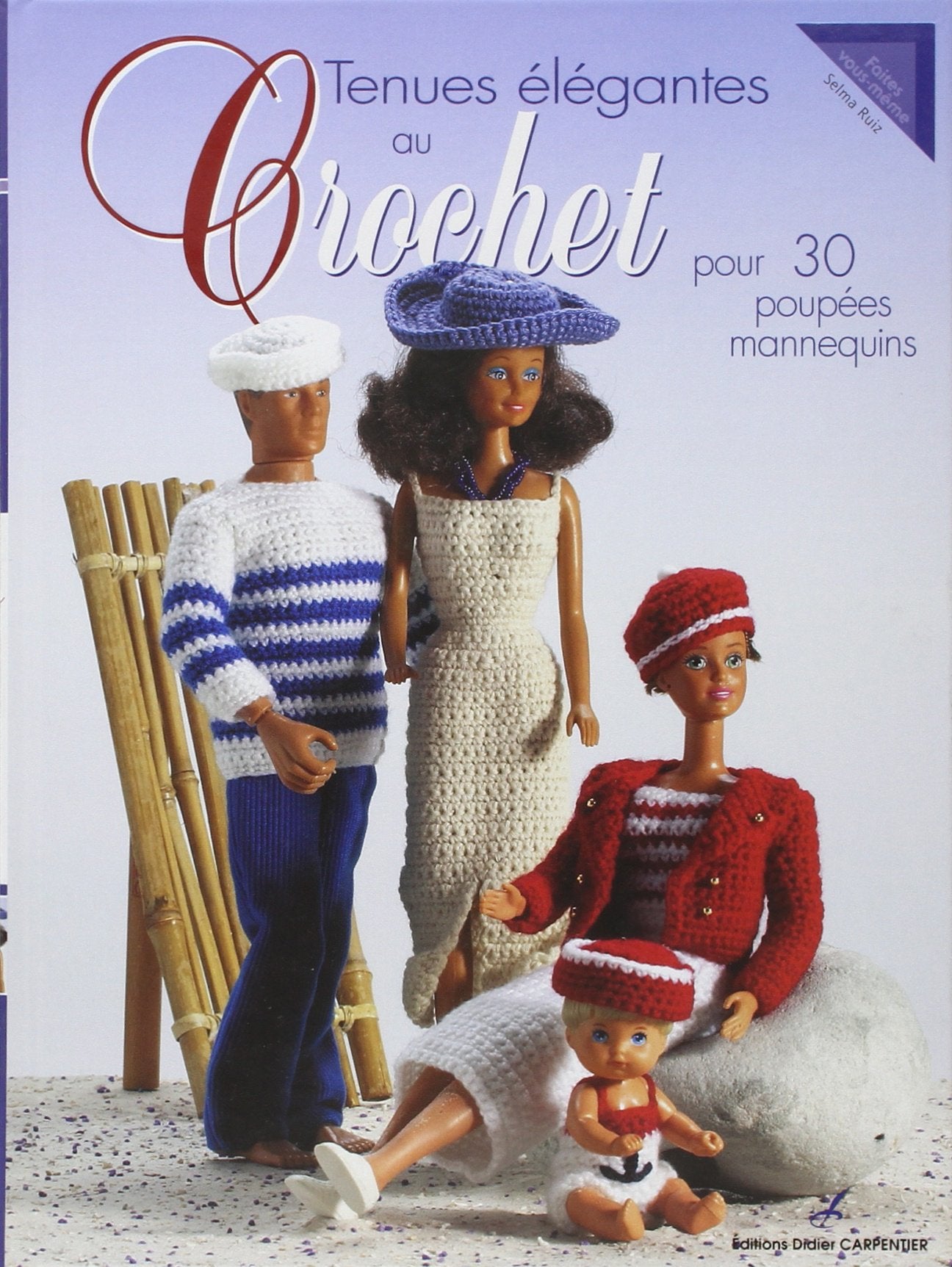 Poupées mannequins au crochet: 30 tenues élégantes book