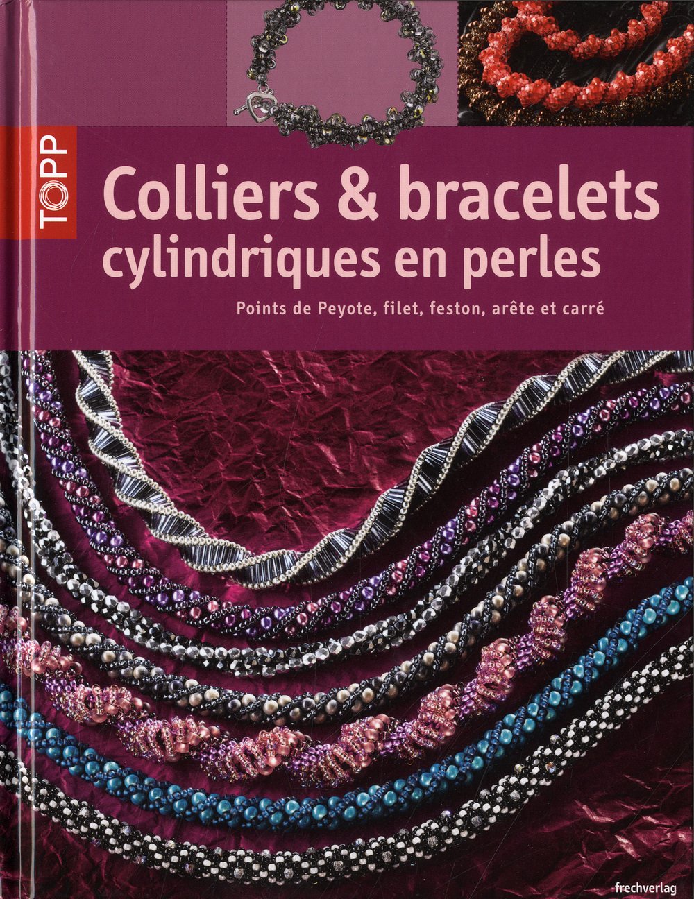Colliers & bracelets cylindriques en perles book