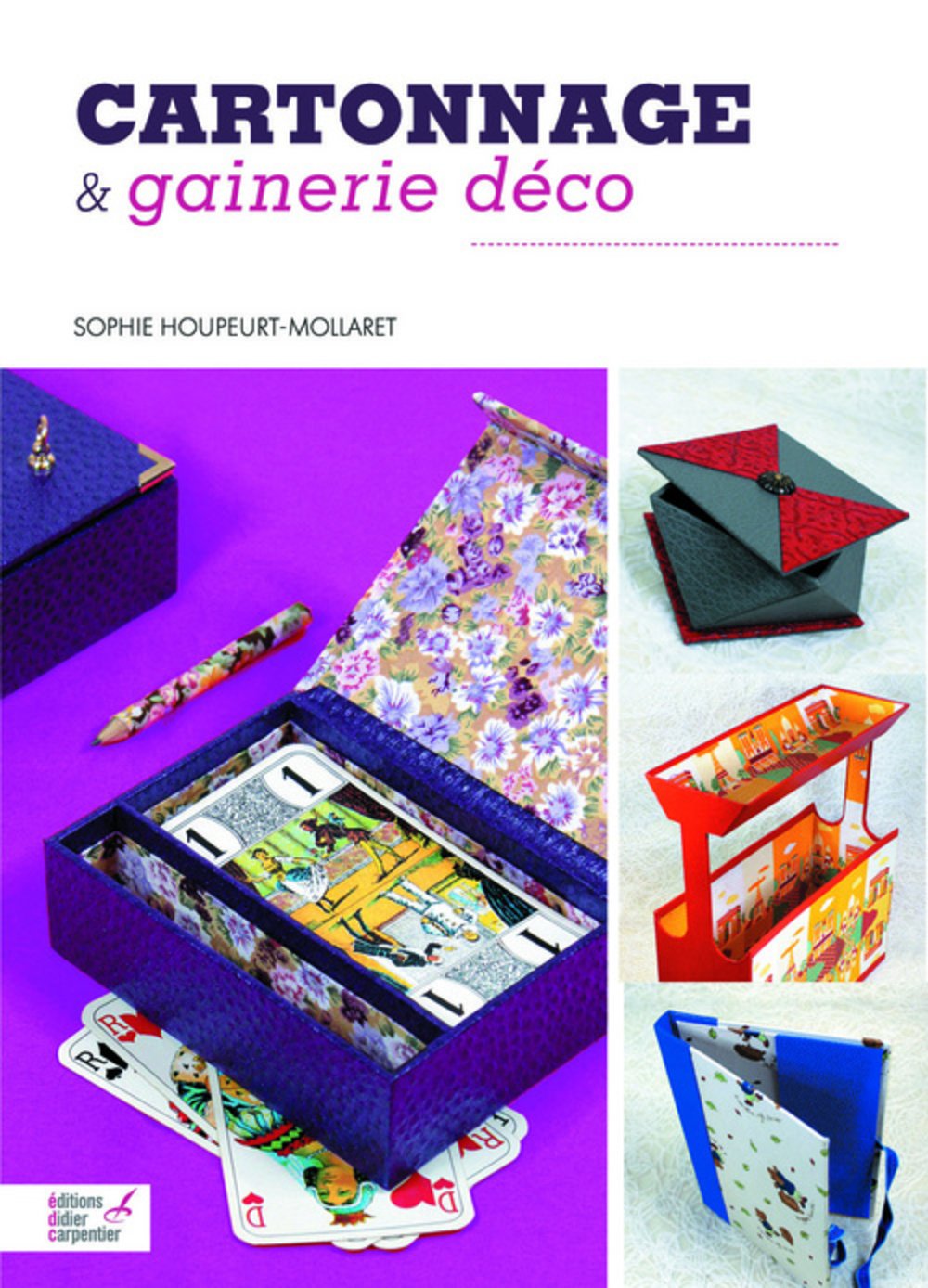 Cartonnage & gainerie déco book