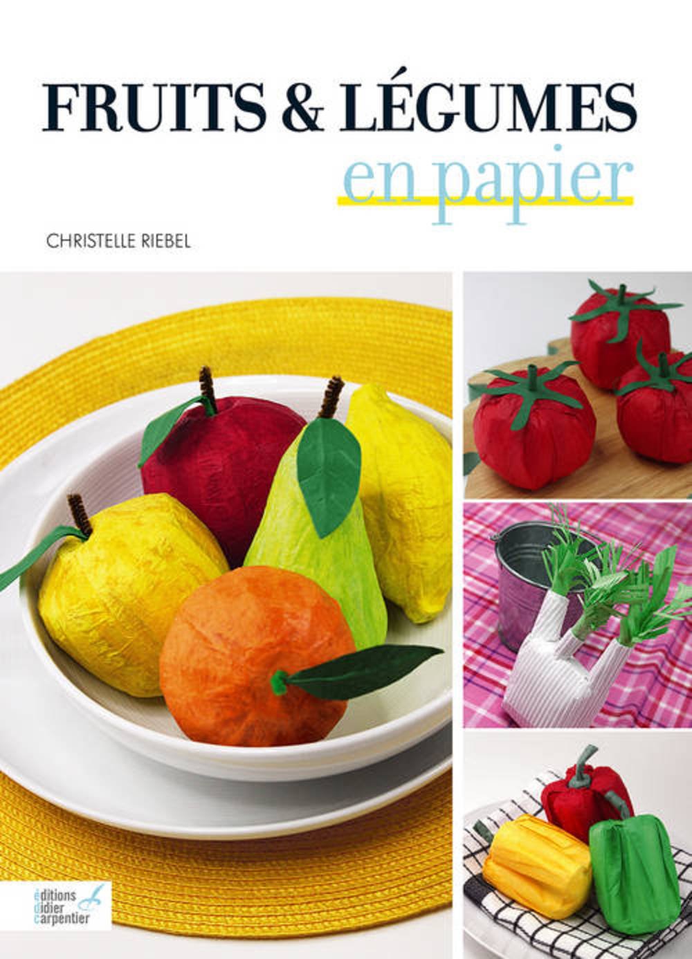 Fruits & légumes en papier book