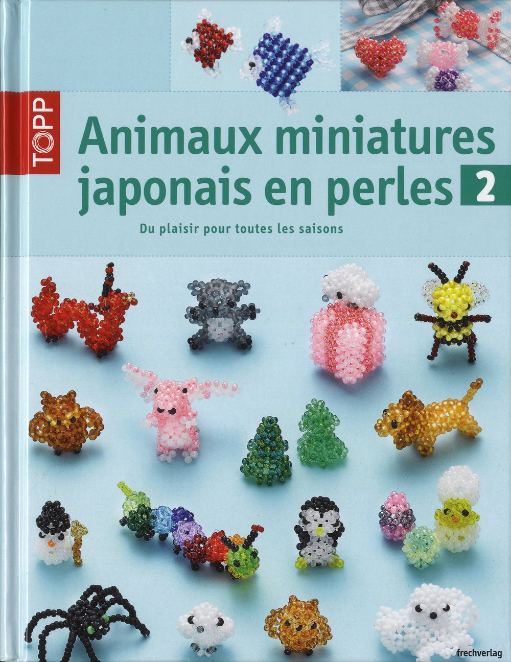 Animaux miniatures japonais en perles 2 book