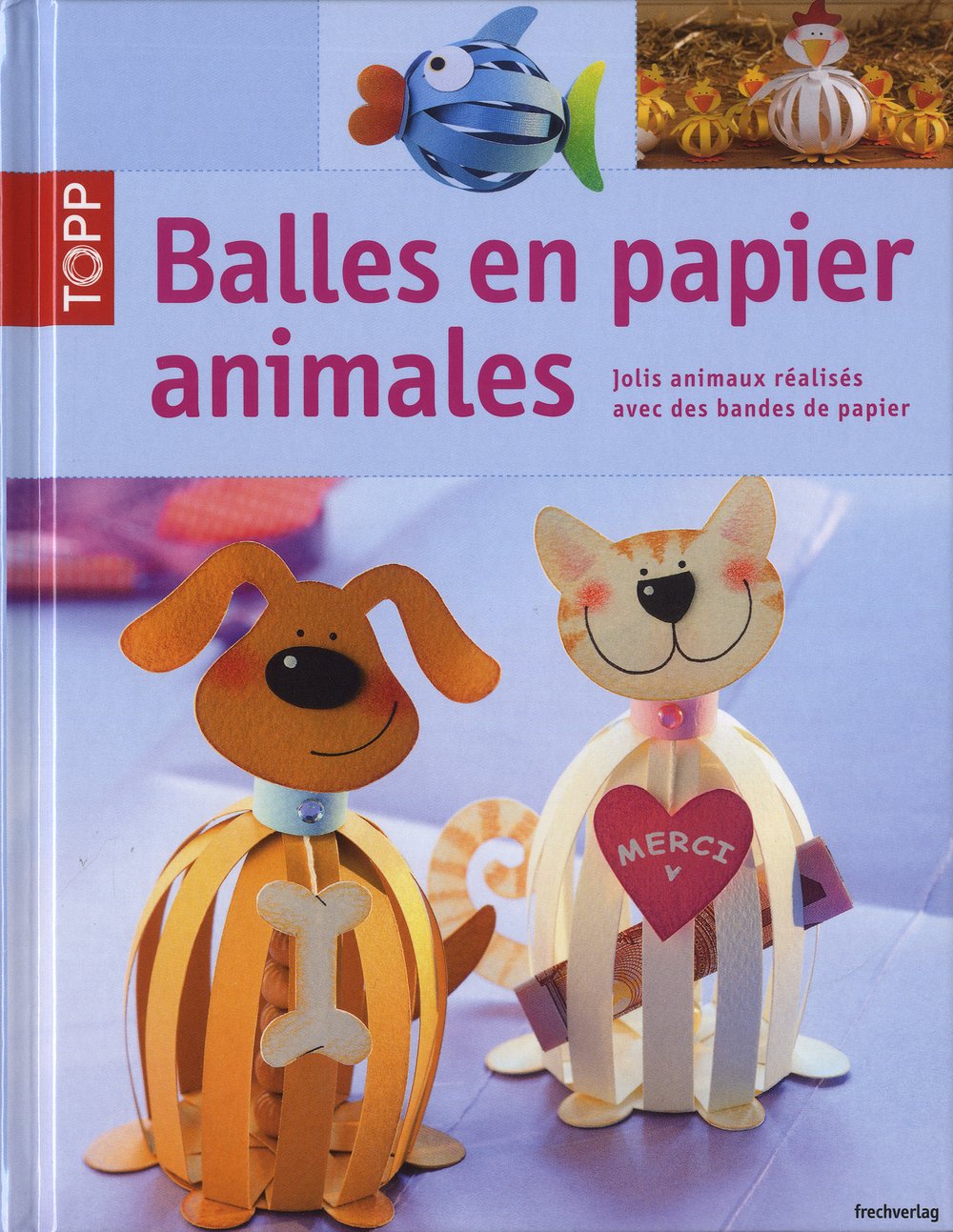 Balles en papier animales book