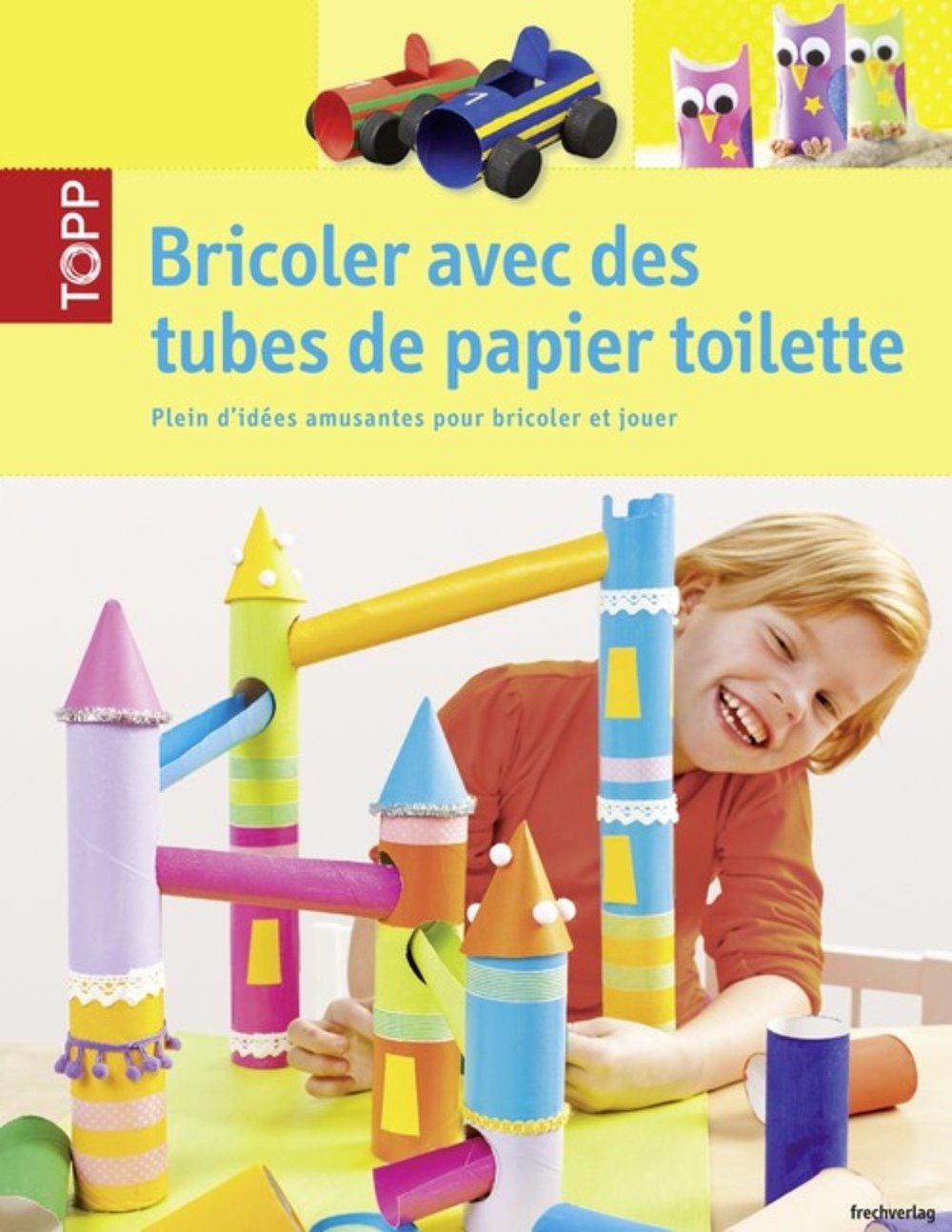 Bricoler avec des tubes de papier toilette book