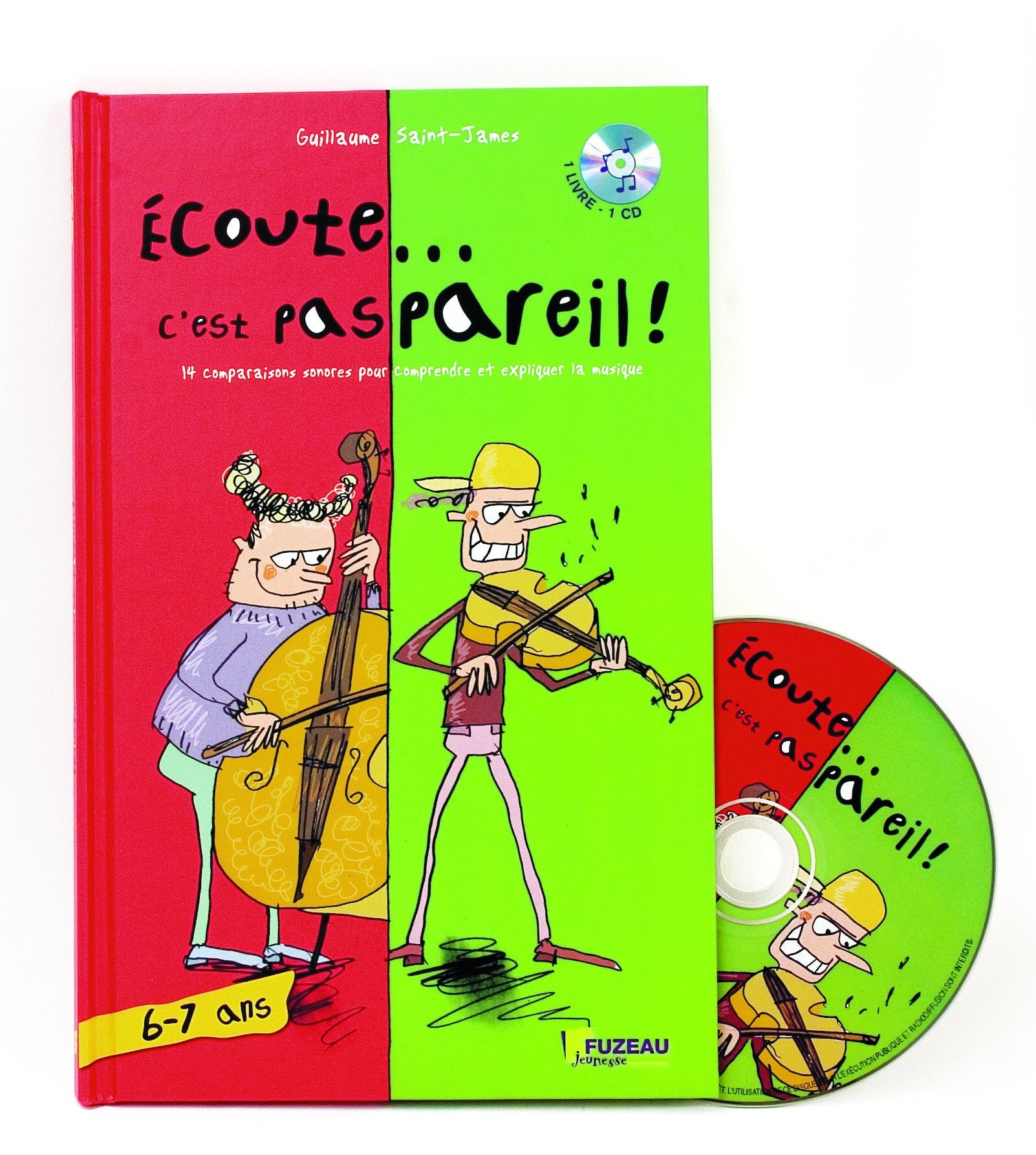Ecoute... c'est pas pareil ! (1CD audio) - 6/7 ans book