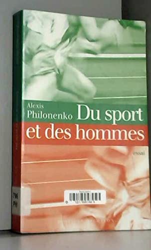 Sport et des hommes book